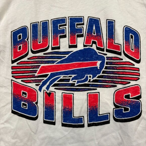 Buffalo Bills Team Spirit Logo NFL Gameday Crop Tank Top L - Picture 2 of 4